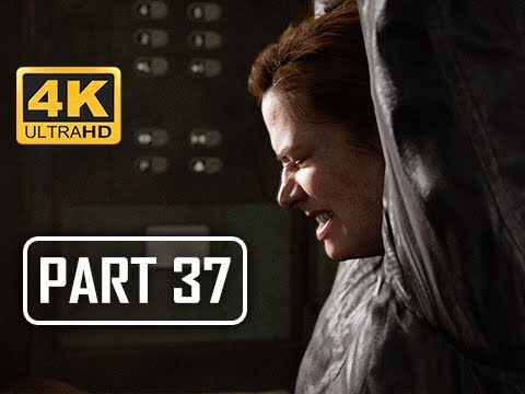 The Last of Us Part 2 Walkthrough Part 37 - Hospital (4K PS4 PRO Gameplay)