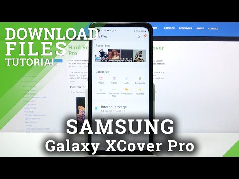 How to Access All Downloads in Samsung Galaxy XCover Pro – Find Downloaded Files