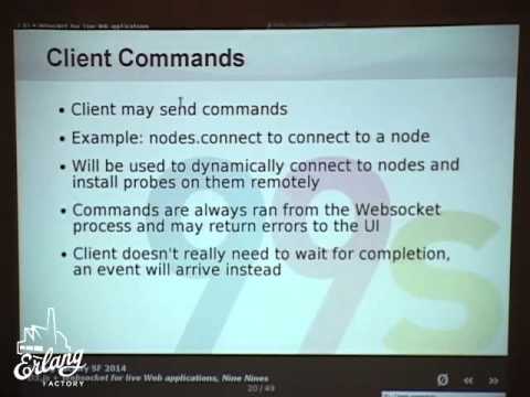 Erlang Factory 2014 -- D3 + Websocket for Live Web Applications