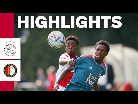 Mini Klassieker time ⚔️ | Highlights Ajax O15 - Feyenoord O15