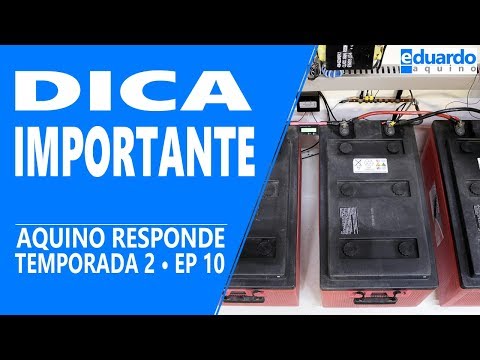 Tensão de Carga e Flutuação de Baterias em 24 volts