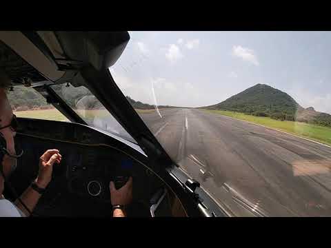 Global 6000 Landing Fernando de Noronha, Brasil (SBFN)