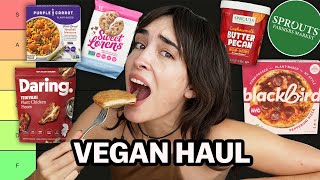 I Tried EVERY VEGAN Option at Sprouts Farmer's Market (Send Help)