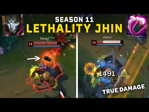 1500 Converted True Damage with Q on Jhin. This is NOT a typo.