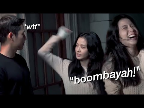 jisoo causing chaos on the set of snowdrop