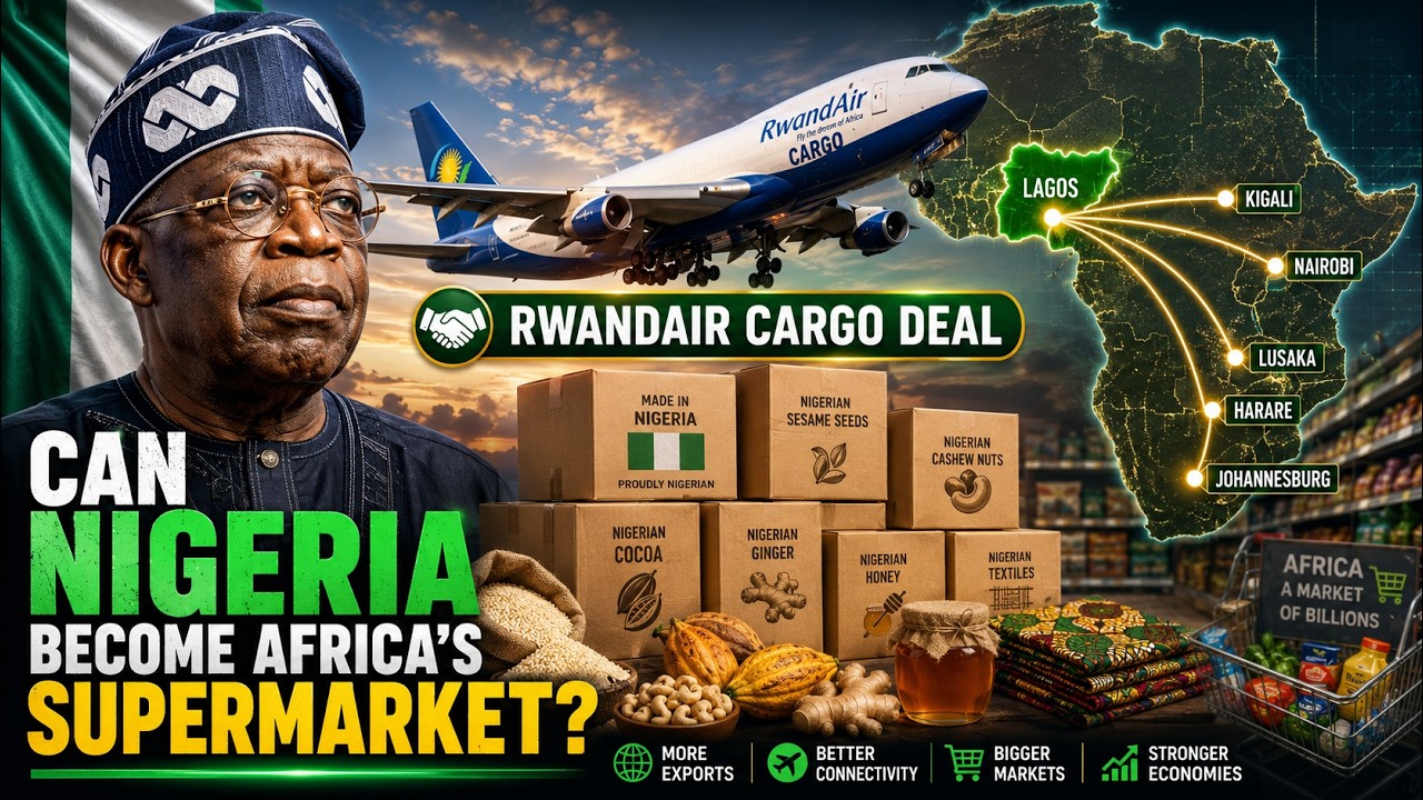 CAN NIGERIA BECOME AFRICA'S SUPERMARKET?Rwandair Cargo Deal Opens New Export Routes