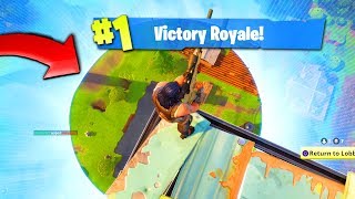 The BEST way to WIN a game of FORTNITE: Battle Royale!