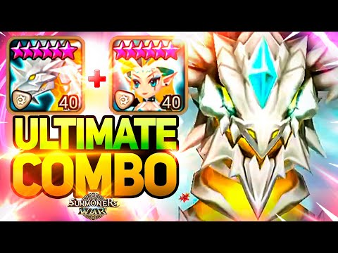 Guardian Cleave with INSANE LIGHT COMBO - Summoners War