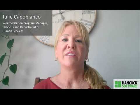 Julie Capobianco from the Rhode Island Department of Human Services discusses how Hancock Software can administer multiple LIHEAP and WAP programs on a single platform