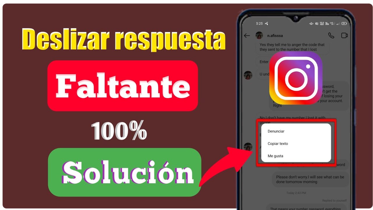 Watch La respuesta de deslizar el mensaje de Instagram no funciona | Respuesta rápida de Instagram Now La respuesta de deslizar el mensaje de Instagram no funciona | Respuesta rápida de Instagram