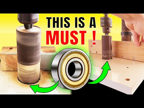 I Added a Bearing to My Drum Sander for Drill Press. Why? | XDIY