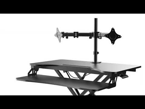 Rocelco VADRB – Hi-Lift Adjustable Desk Riser