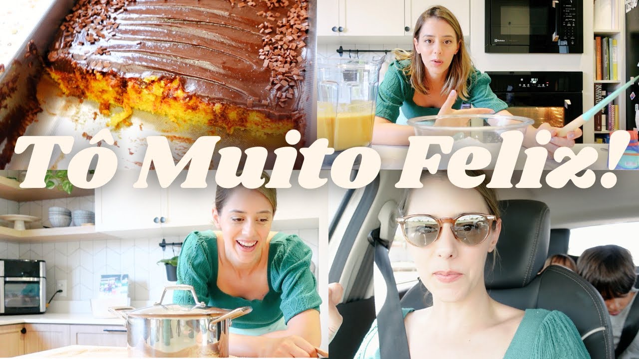 ESTAMOS À CAMINHO DO AEROPORTO ✈️ ,DICAS pra nunca + errar no BOLO DE CENOURA & rotina do dia