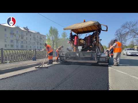 Дорожно-коммунальная служба открывает сезон ремонта дорог горячим асфальтом