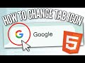 How to Add a Favicon to Your HTML Page | Change Browser Tab Icon on Your Website