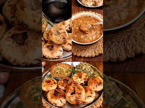 Summer special Aloo Pyaz Chutney Sattu ki Roti