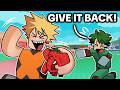 MHA Voice Actors Play Roblox Steal A Brainrot