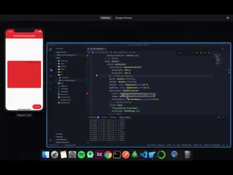 Flutter Tutorial for Beginners 19 Container and Padding part 2