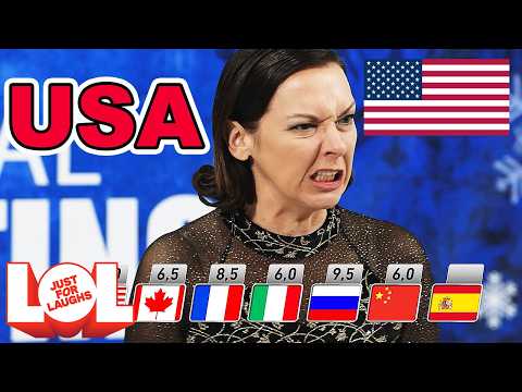 CANADIAN 🇨🇦 ATHLETE GETS MAD 😡 // LOL JUST FOR LAUGHS