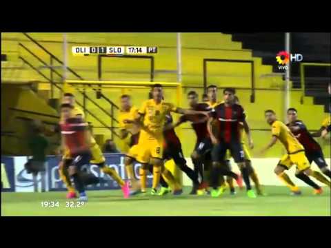 Gol de Nicolas Blandi - Olimpo 0 Vs 1 San Lorenzo - Fecha 3 - Liga Argentina