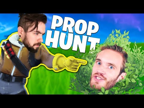 Fortnite Prop Hunt Pewdiepie HACKED My Game! (Epic Update)