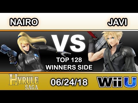Hyrule Saga - NRG | Nairo (ZSS) Vs KJS | Javi (Cloud) Top 128 Winners - Smash 4