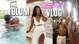 TULUM VLOG:  BAECATION, TABOO BEACH CLUB, LIT NIGHT OUT, ZIPLINING & MORE!! | VACATION VLOG