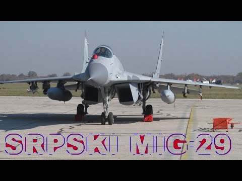 Srbija prikazala nove MiG-29 - Russia Hands Over MiG-29 Fighter Jets to Serbia