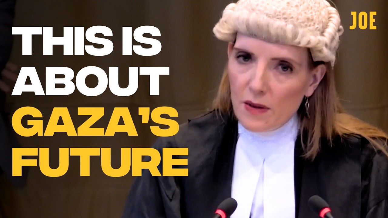 Irish Lawyer spells out Israel's destruction of Gaza at The Hague