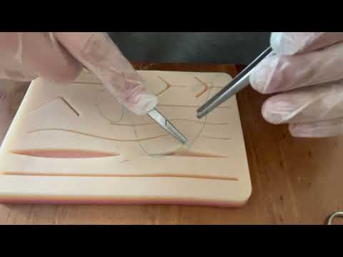 Ejemplo de Sutura Continua Intradérmica