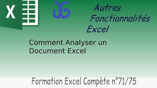 Comment bien analyser un document Excel