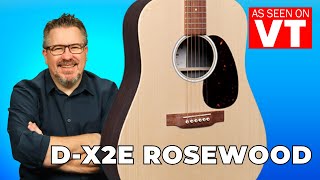 Video thumbnail for Back & Sides don't matter on a guitar?? D-X2E Rosewood sounds HUGE! by Maury's Music