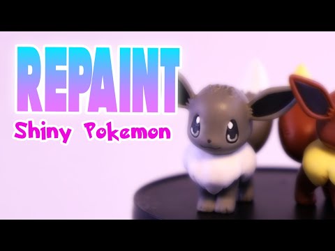 How to Make Your Pokémon Toys Shiny ✨ RePaint!