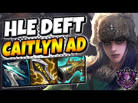 Deft Caitlyn vs Jhin [ ADC ] Patch 11.21 Ranked Master Korea ✅