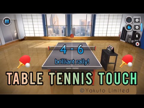TABLE TENNIS TOUCH Gameplay by Yakuto Limited | First Practice #1 | bendiit playing games - YouTube
