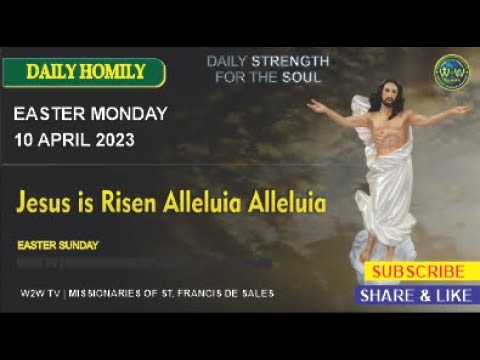 EASTER MONDAY HOMILY | 10 APRIL 2023 | EASTER OCTAVE I | Fr  Albert Fernandes MSFS