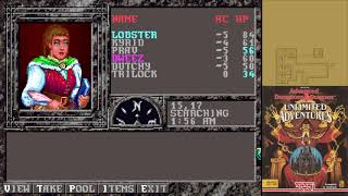 Let's Play Forgotten Realms Unlimited Adventures (SSI) - Episode 5 - Up and onward into the Keep!