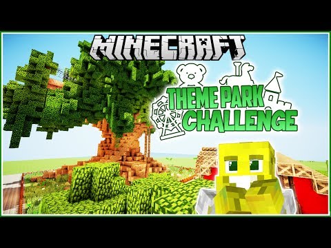 SmallishBeans - MASSIVE TREE! | Minecraft Theme Park Challenge | Ep.4