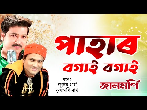Pahar Bogai Bogai | Lyrical Video | Assamese Bihu Song | Zubeen Garg | Krishnamoni Nath | Jaanmoni