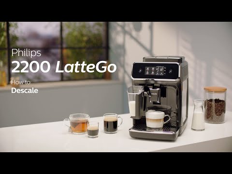 Philips Series 2200 LatteGo EP2231/40 Automatic Coffee Machine - How to Descale