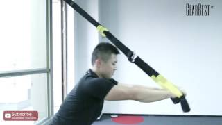 Suspension Cross Fit Training Belt For TRX Training - Gearbest.com