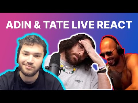 Hasanabi REACTS LIVE to Andrew Tate talking with Adin Ross | Stream 8/19/22