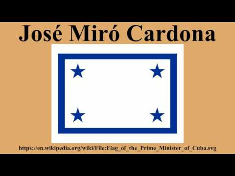 José Miró Cardona