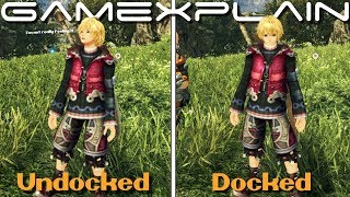 Xenoblade Chronicles: DE Isn't Great in Handheld Mode (Docked vs Undocked Comparison)