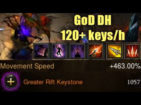 Farming T16 at 500 Miles/Hour - GoD DH with Soul Shards is insanely fast!
