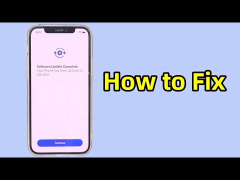 How to Fix iPhone Stuck on Software Update Complete Screen [iOS 26/18]