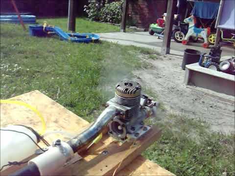 Webra 61 Racing ABC Heckauslass