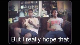 Rizzle Kicks Stop The Chatter Lyrics On Screen