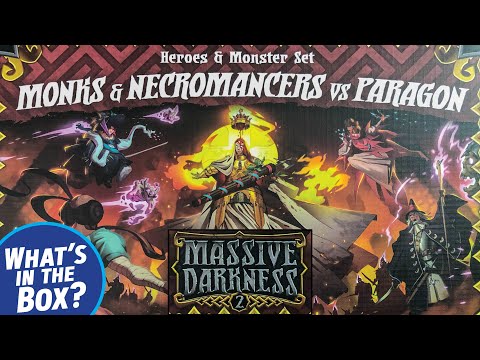 Massive Darkness 2: Heroes & Monster Set – Monks & Necromancers vs The Paragon - YouTube Video