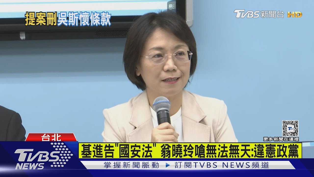 踩煞車!刪「吳斯懷條款」惹議 翁曉玲暫緩提案